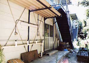 一般向け地域型仮設住宅 (長田区・南尻池公園 1999年2月)